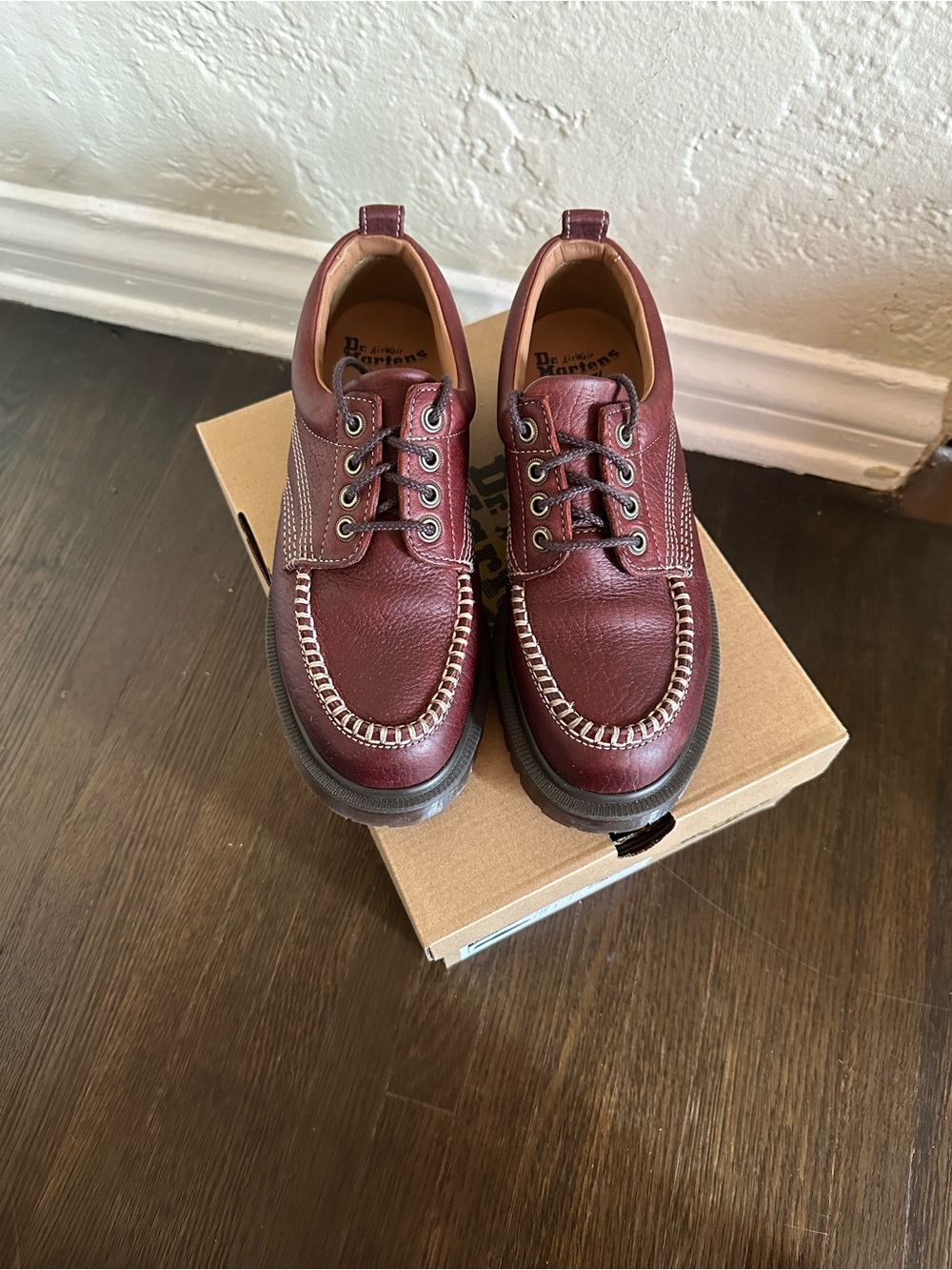 Dr. Martens Russet Moc Toe Lowell Shoes Women’s 8 Men’s 7 SOLD OUT ONLINE